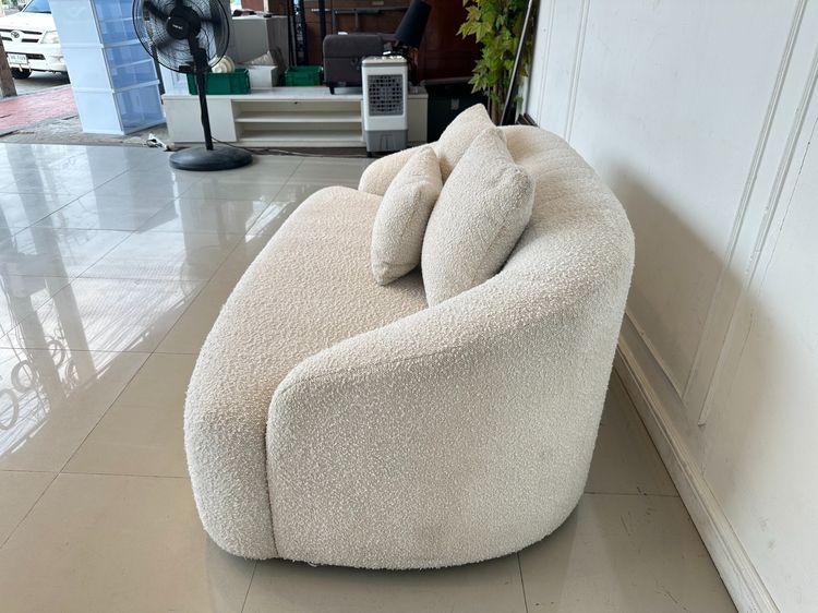 โซฟา สไตล์โมเดิร์น เบาะผ้าสีครีม รูปที่ 5