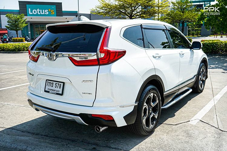 Honda CR-V 2018 1.6 EL 4WD Utility-car ดีเซล ไม่ติดแก๊ส เกียร์อัตโนมัติ ขาว รูปที่ 4