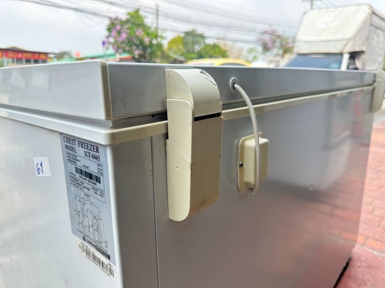 ตู้แช่ (ตู้ฟรีส) ฝาบน แบรนด์  sanden รุ่น SCF-0465 ขนาดความจุ 14 คิว รูปที่ 7