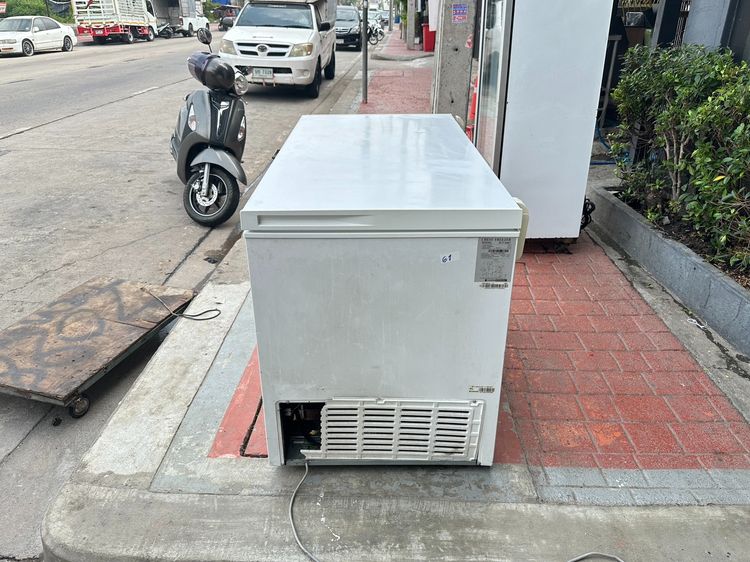 ตู้แช่ (ตู้ฟรีส) ฝาบน แบรนด์  sanden รุ่น SCF-0465 ขนาดความจุ 14 คิว รูปที่ 4