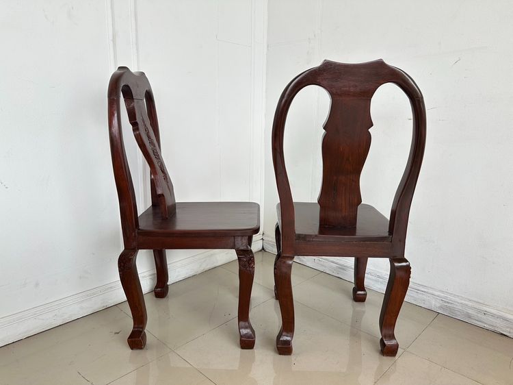 ชุดโต๊ะทานอาหารไม้จริง 8 ที่นั่ง ท็อปทรงกลม  รูปที่ 16