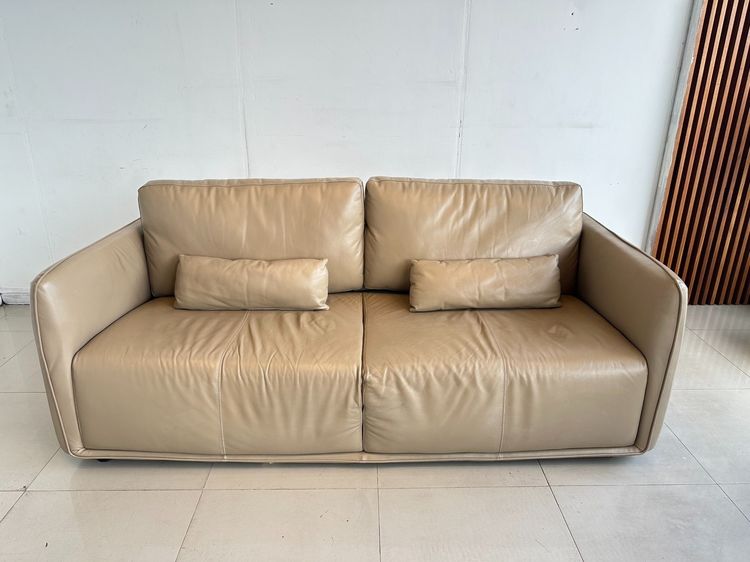 โซฟา 2 ที่นั่ง แบรนด์ AUTHENTIC EST 2013 เบาะหนังแท้ผิวสัมผัส รูปที่ 12