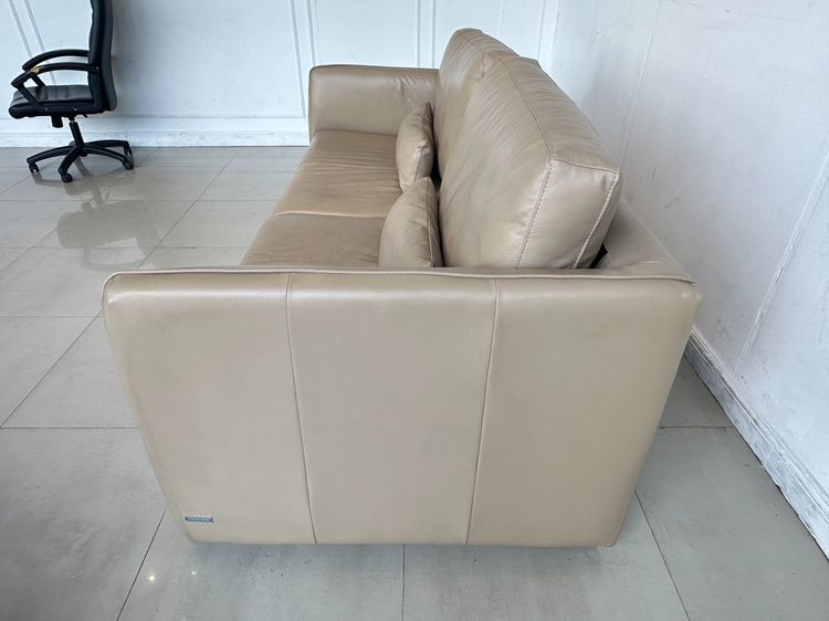 โซฟา 2 ที่นั่ง แบรนด์ AUTHENTIC EST 2013 เบาะหนังแท้ผิวสัมผัส รูปที่ 5