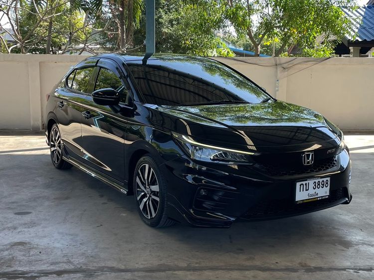 Honda City 2020 1.0 RS Sedan เบนซิน ไม่ติดแก๊ส เกียร์อัตโนมัติ ดำ รูปที่ 3