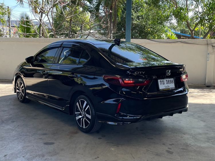 Honda City 2020 1.0 RS Sedan เบนซิน ไม่ติดแก๊ส เกียร์อัตโนมัติ ดำ รูปที่ 4