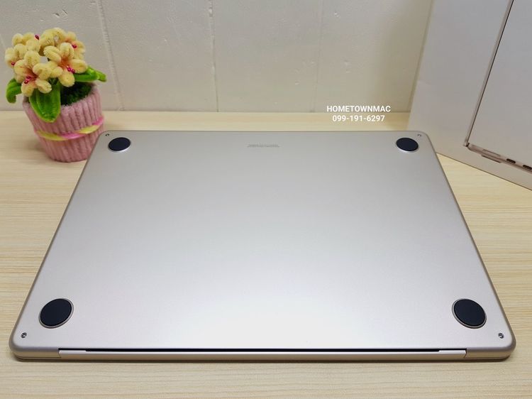 MacbookAir (Retina13-inch, 2024) M3 8-Core CPU 8-Core GPU SSD 256Gb Ram 16Gb Starlight สวย ครบกล่อง ใช้น้อย แบต100 รูปที่ 9