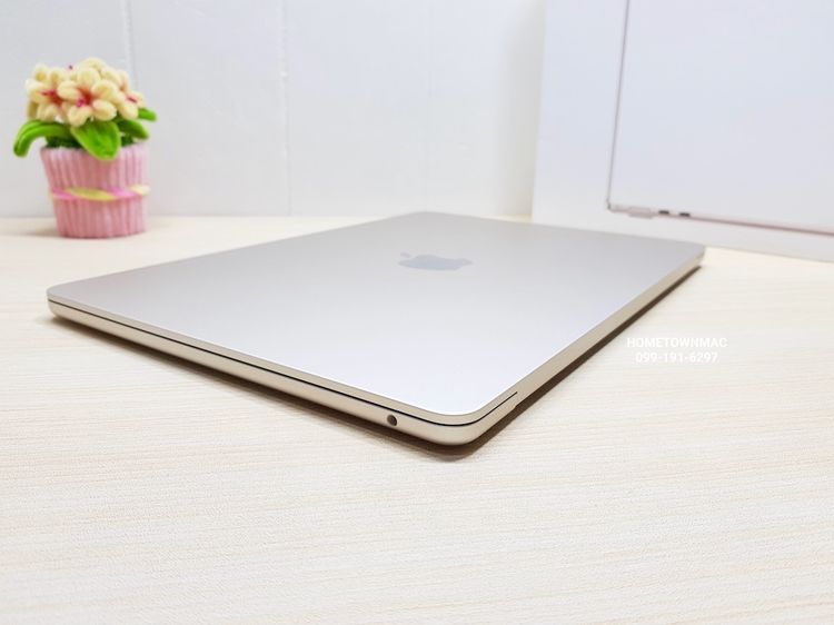 MacbookAir (Retina13-inch, 2024) M3 8-Core CPU 8-Core GPU SSD 256Gb Ram 16Gb Starlight สวย ครบกล่อง ใช้น้อย แบต100 รูปที่ 6