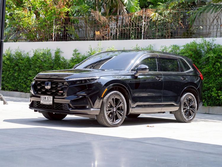 Honda CR-V 2024 2.0 eHEV RS 4WD Utility-car ไฮบริด ไม่ติดแก๊ส เกียร์อัตโนมัติ ดำ รูปที่ 3