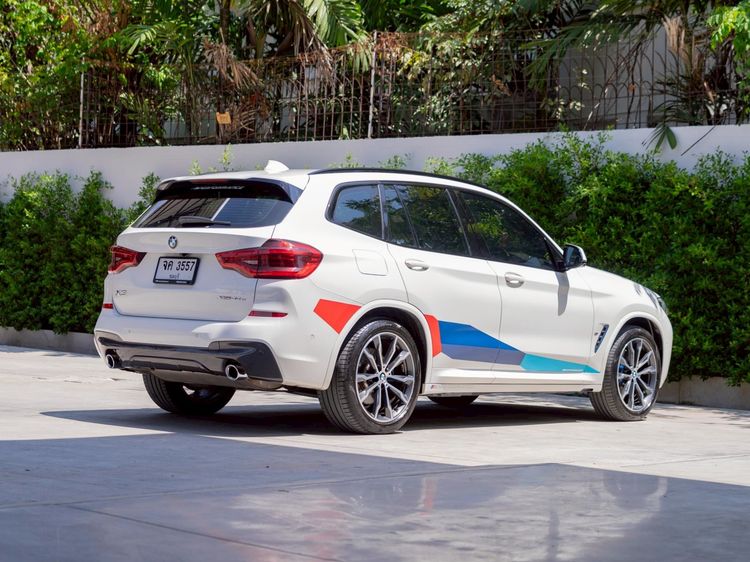 BMW X3 2021 2.0 xDrive30e M Sport 4WD Utility-car ปลั๊กอินไฮบริด (PHEV) ไม่ติดแก๊ส เกียร์อัตโนมัติ ขาว รูปที่ 4