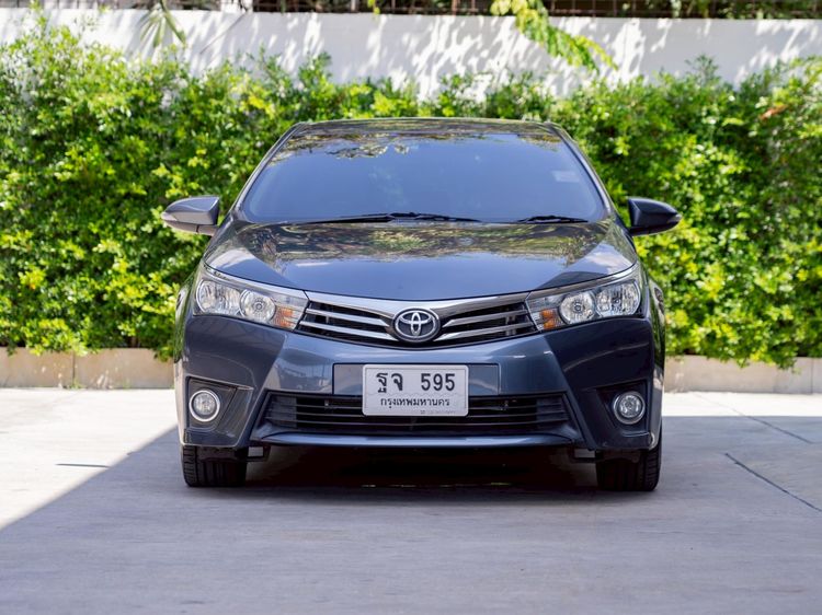 Toyota Altis 2015 1.6 G Sedan เบนซิน ไม่ติดแก๊ส เกียร์อัตโนมัติ เทา รูปที่ 2