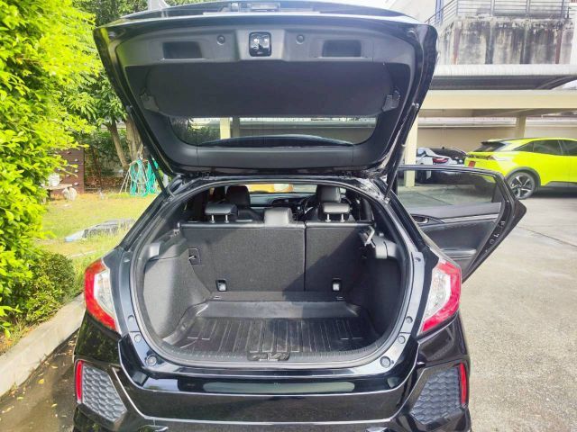 Honda Civic 2018 1.5 Turbo Sedan เบนซิน ไม่ติดแก๊ส เกียร์อัตโนมัติ ดำ รูปที่ 3