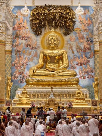 พระผงภาวนา หลวงปู่บุญส่ง ฐิตสาโร วัดสันติวนาราม จังหวัดจันทบุรี  รูปที่ 6