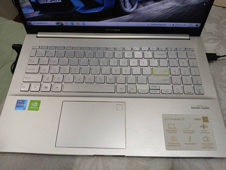 ขายมือสอง Notebook Asus S15  I7 1165G7 Ram16G M.2 512G รูปที่ 2