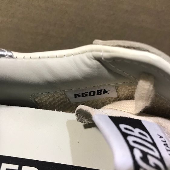 Golden Goose Super-Star White Ice Gray Gold Glitter (Women's)  รูปที่ 7