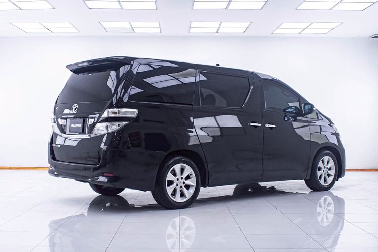 Toyota Vellfire 2010 2.4 V Utility-car เบนซิน ไม่ติดแก๊ส เกียร์อัตโนมัติ ดำ รูปที่ 4