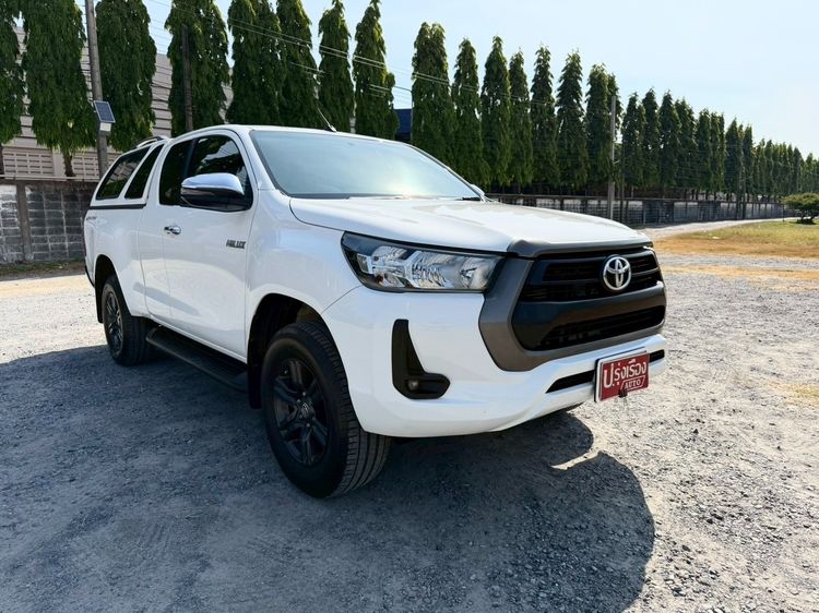Toyota Hilux Revo 2020 Smart Cab 2.4 Entry Prerunner Pickup ดีเซล ไม่ติดแก๊ส เกียร์อัตโนมัติ ขาว รูปที่ 3