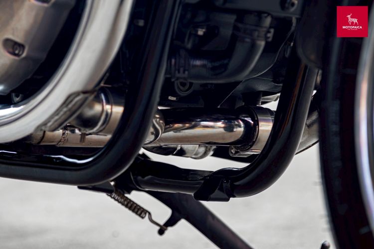 Triumph Bonneville T100 ปี2017 สีขาวฟ้าหายาก วิ่งน้อย 6,000km. รูปที่ 9