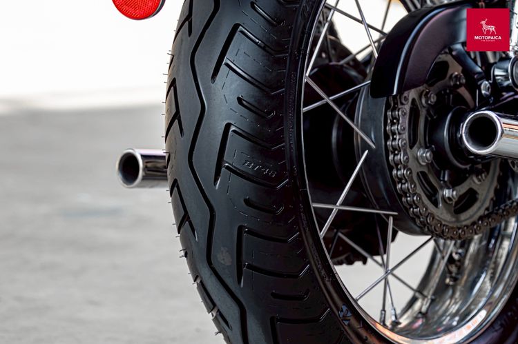 Triumph Bonneville T100 ปี2017 สีขาวฟ้าหายาก วิ่งน้อย 6,000km. รูปที่ 17