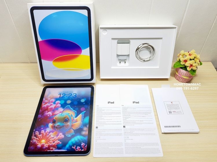iPad Gen 10 (2022) 64Gb Wifi Only สี Blue สวย ครบกล่อง ราคาเบาๆ รูปที่ 2