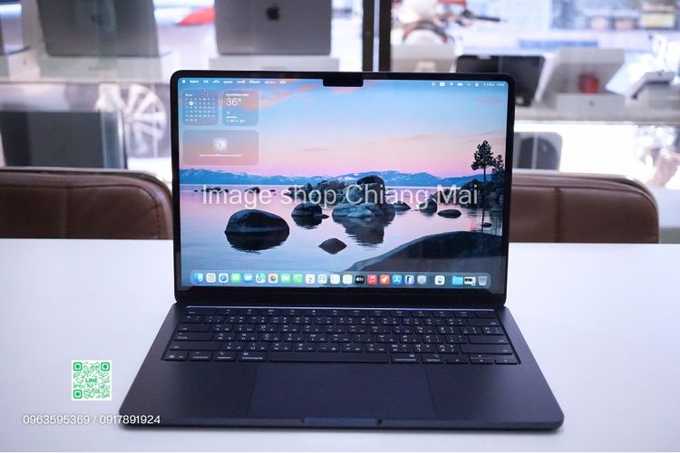 Apple แมค โอเอส 16 กิกะไบต์ Micro USB ใช่ MacBook Air 13" M4 ปี 2025 256GB Midnight ประกันถึง 12 กันยายน 2569