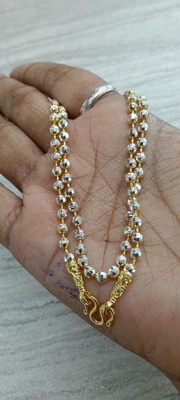 สร้อยคอทองคำขาวงานจิวเวอร์รี่ไม่ลอกไม่ดำยาว 24 นิ้ว รูปที่ 13