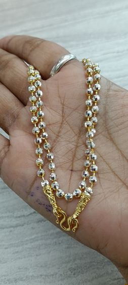 สร้อยคอทองคำขาวงานจิวเวอร์รี่ไม่ลอกไม่ดำยาว 24 นิ้ว รูปที่ 14