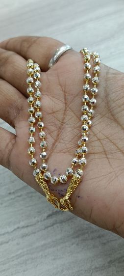 สร้อยคอทองคำขาวงานจิวเวอร์รี่ไม่ลอกไม่ดำยาว 24 นิ้ว รูปที่ 6