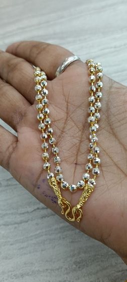 สร้อยคอทองคำขาวงานจิวเวอร์รี่ไม่ลอกไม่ดำยาว 24 นิ้ว รูปที่ 12