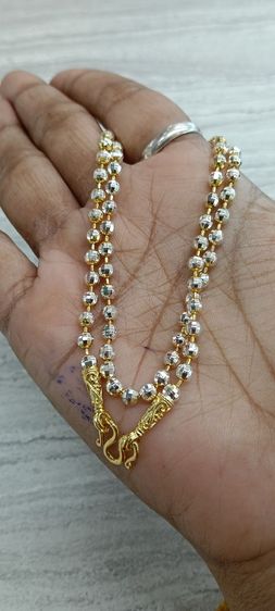 สร้อยคอทองคำขาวงานจิวเวอร์รี่ไม่ลอกไม่ดำยาว 24 นิ้ว รูปที่ 17