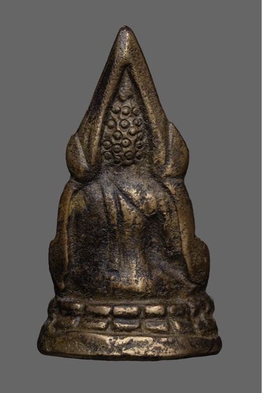 พระพุทธชินราชอินโดจีน พิมพ์สังฆาฏิ (ไม่ตอกโค๊ต)ปี2485 รูปที่ 2
