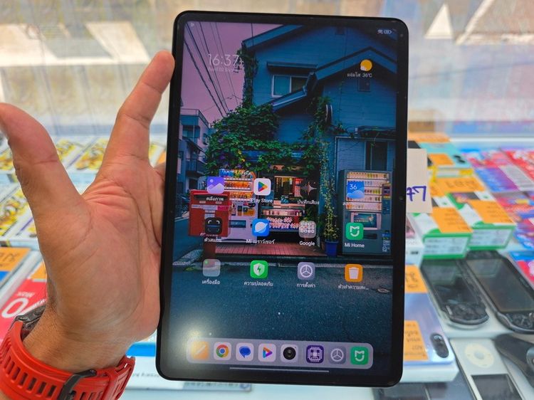 ขาย Xiaomi Pad 6 สีฟ้า Mist Blue RAM 8 ROM 256 มือ2 สภาพสวย ครบกล่อง 6900 บาท ครับ รูปที่ 2