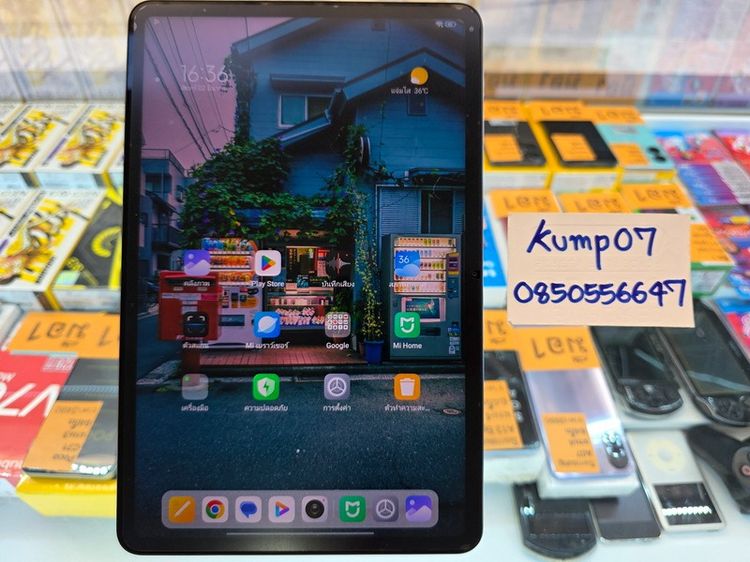 ขาย Xiaomi Pad 6 สีฟ้า Mist Blue RAM 8 ROM 256 มือ2 สภาพสวย ครบกล่อง 6900 บาท ครับ รูปที่ 9