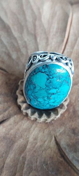 แหวนเงินแท้หัวเทอร์ควอยซ์ รูปที่ 5