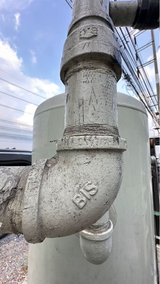 ถังแรงดันเหล็กสูง2เมตรกว่าเส้นผ่าศูนย์กลาง80-90ซม สภาพใหม่ ราคา15,500 บาท รูปที่ 2