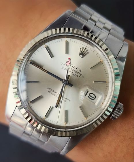 Rolex oyster  perpetual date just Ref 16014  36มิล