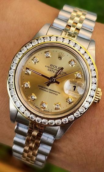 Rolex oyster perpetual date just Ref 69173