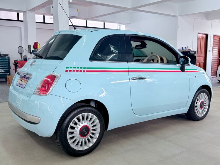 Fiat Fiat 500  2011 1.2 Sedan เบนซิน ไม่ติดแก๊ส เกียร์อัตโนมัติ ฟ้า รูปที่ 4