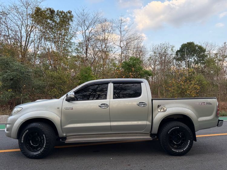 Toyota Hilux Vigo 2011 3.0 G 4WD Pickup ดีเซล ไม่ติดแก๊ส เกียร์อัตโนมัติ เทา รูปที่ 3