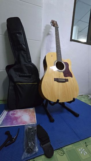 🎸 ขายกีตาร์โปร่งไฟฟ้า สภาพสวย พร้อมใช้งาน อุปกรณ์ครบ รูปที่ 3