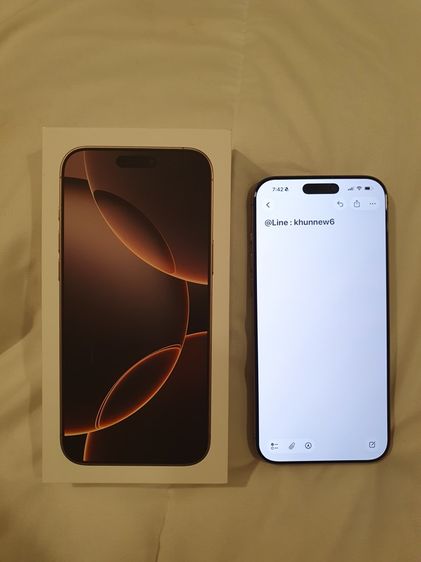 iPhone 16 Pro Max 512GB สีทะเลทราย