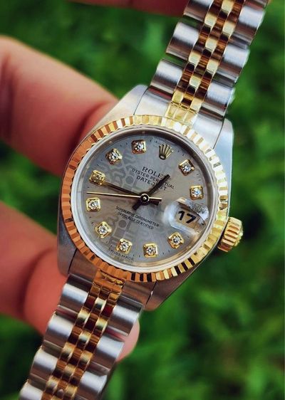 Rolex oyster perpetual date just Ref79173 รูปที่ 2