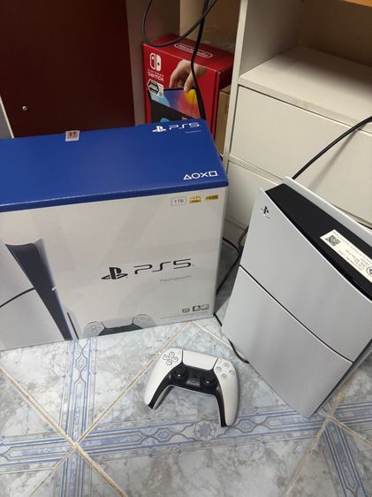 Sony เครื่องเกมส์โซนี่ เพลย์สเตชั่น PS5 (Playstation 5) เชื่อมต่อไร้สายได้ PlayStation 5