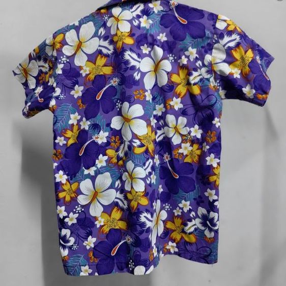 เสื้อเชิ้ตเด็กลายดอก 1 ขวบขึ้นไป รูปที่ 3