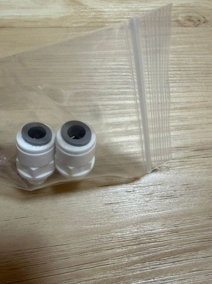 ข้อต่อ ข้อต่อเครื่องกรองน้ำ RO RO เกลียวนอก 6.5 mm 10 mm water system 2ชิ้น รูปที่ 2