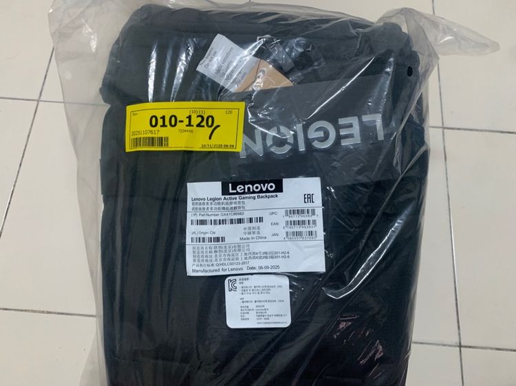 กระเป๋าเป้เกมมิ่ง Lenovo Legion Active Gaming Backpack ของแท้ รูปที่ 9