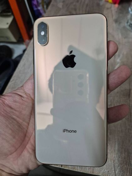 ขาย l phone XS max 64 GB สีทอง จอแท้ แบตแท้ศูนย์ i care สภาพใหม่ ใช้งานได้ปกติทุกอย่าง มีแต่ตัวเครื่องแถมที่ชาร์ตให้ รูปที่ 4