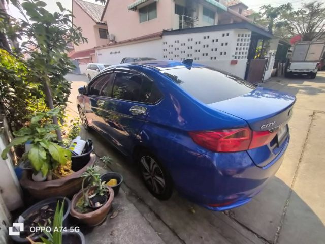 Honda City 2014 1.5 Sv i-VTEC Sedan เบนซิน น้ำเงิน รูปที่ 2