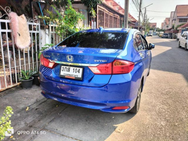 รถ Honda City 1.5 Sv i-VTEC สี น้ำเงิน