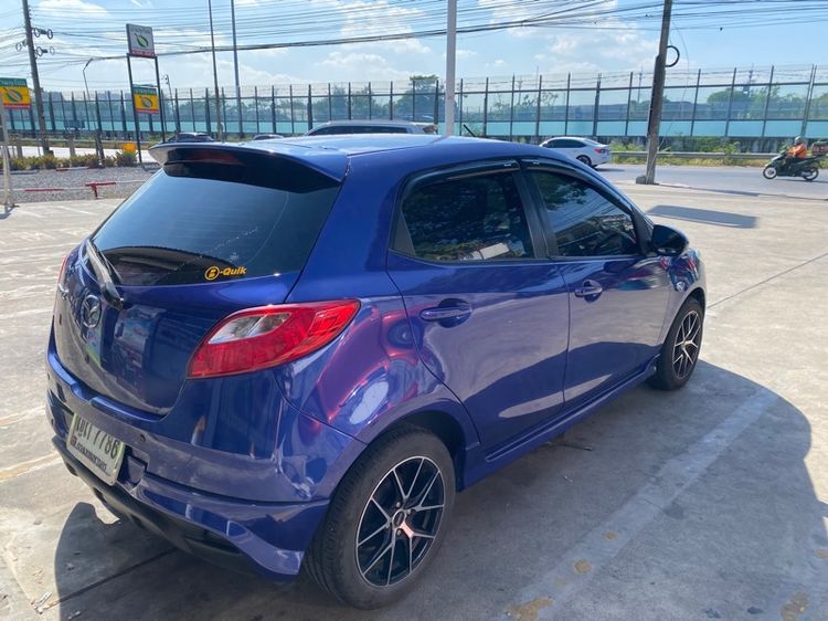 Mazda Mazda 2 2010 1.5 Spirit Sports Sedan เบนซิน ไม่ติดแก๊ส เกียร์อัตโนมัติ น้ำเงิน รูปที่ 3