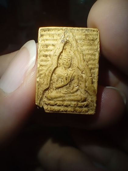 พระผงหลวงปู่ดู่ วัดสะแก พิมพ์วัดปากน้ำ ปี27 มีเคลือบบางๆ